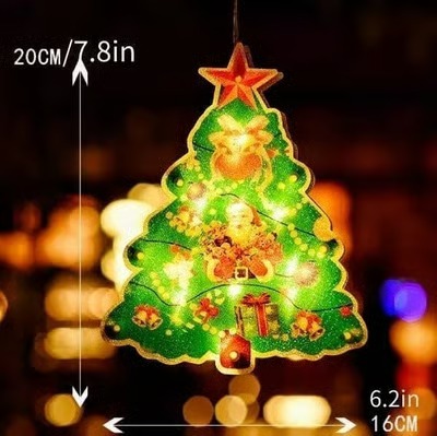 🎄 Window Hanging Lights