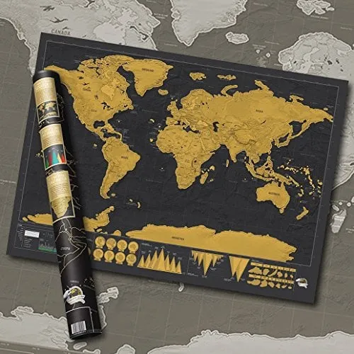 🔥Last Day 60% OFF🔥Scratch Map of the World