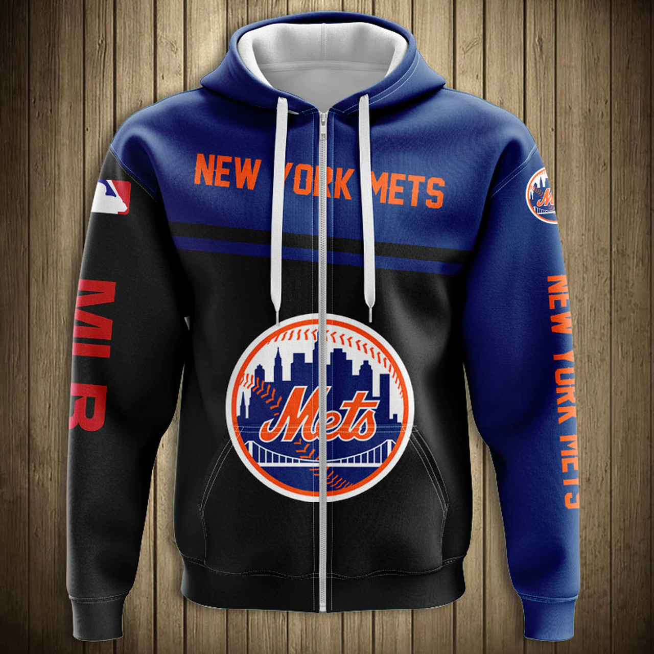 NEW YORK METS 3D HOODIES NYM004