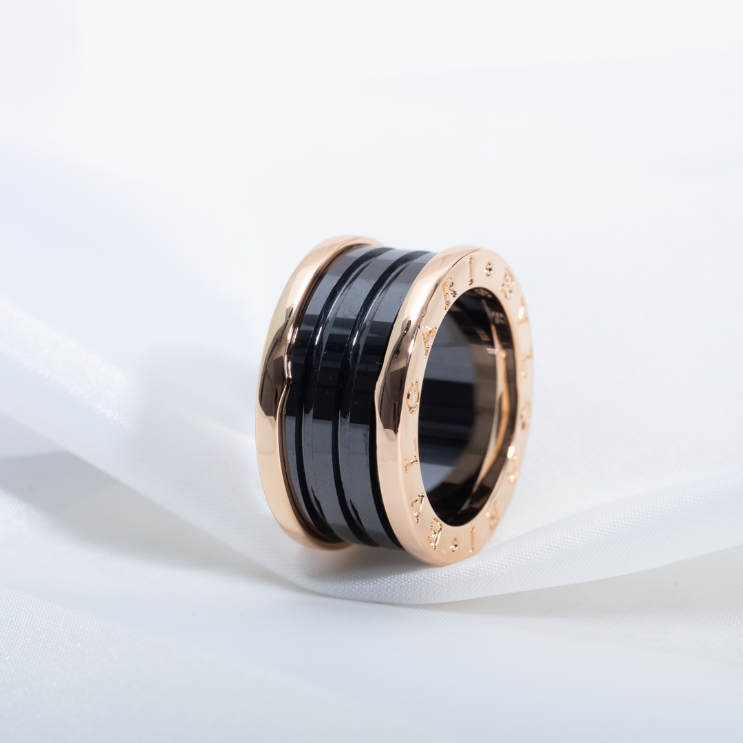 Bulgari Wide Ceramic Ring