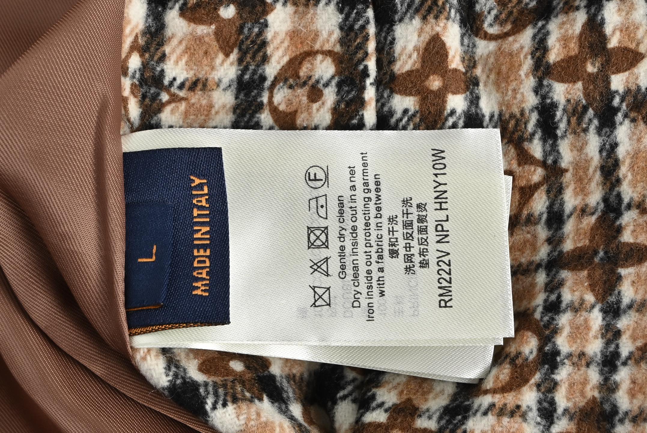 Louis Vuitton 24Fw beaded logo embroidered jacket