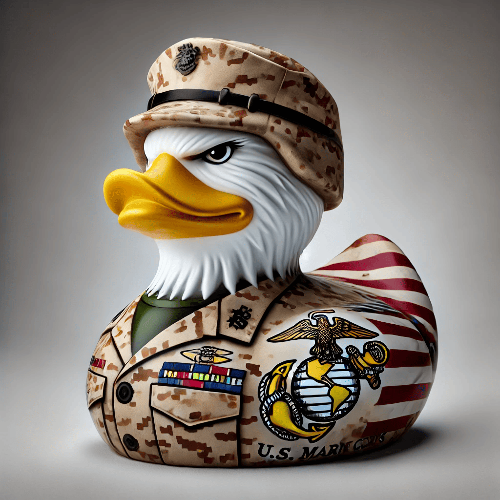 Military themed ducks