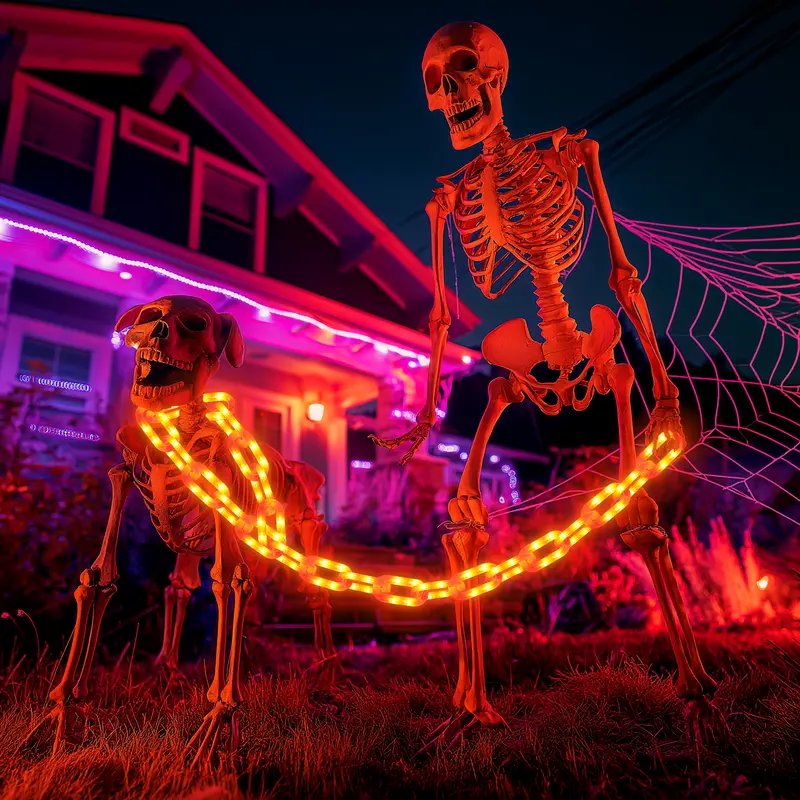 💥ON SALE💥Halloween Chain-Link String Lights, Waterproof✨