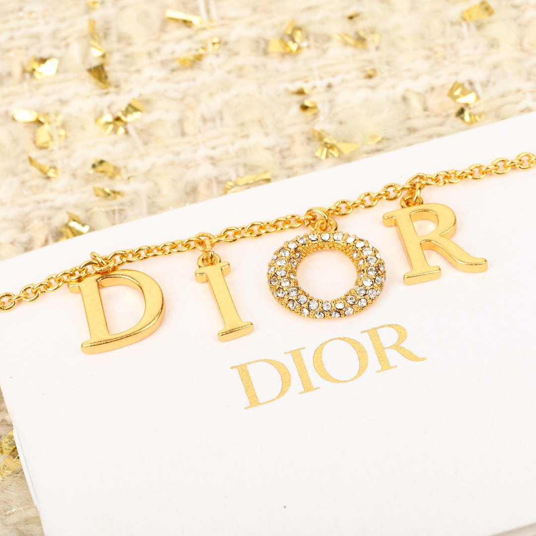 Dior Letter Bee Star Bracelet