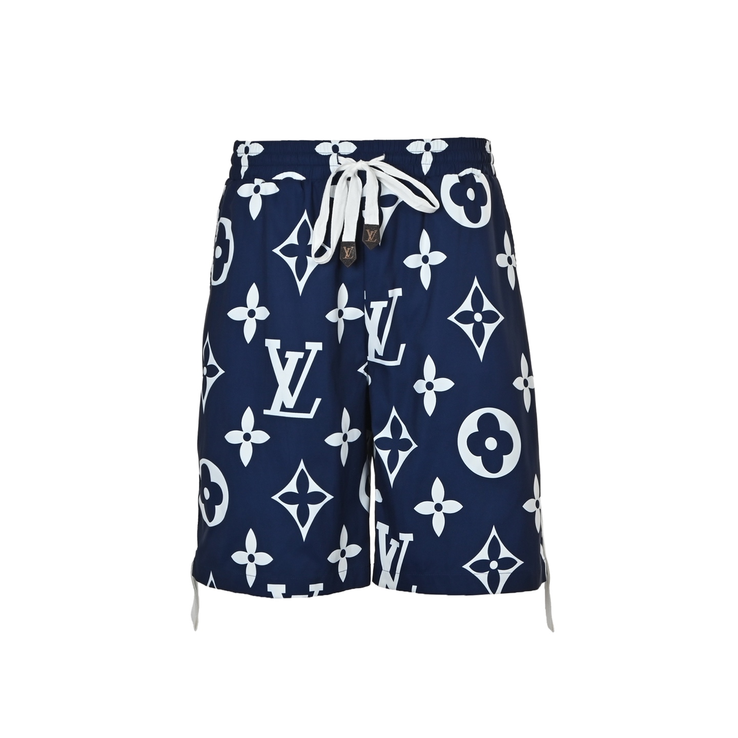 Louis Vuitton Monogram Full Print Side Ribbon Shorts