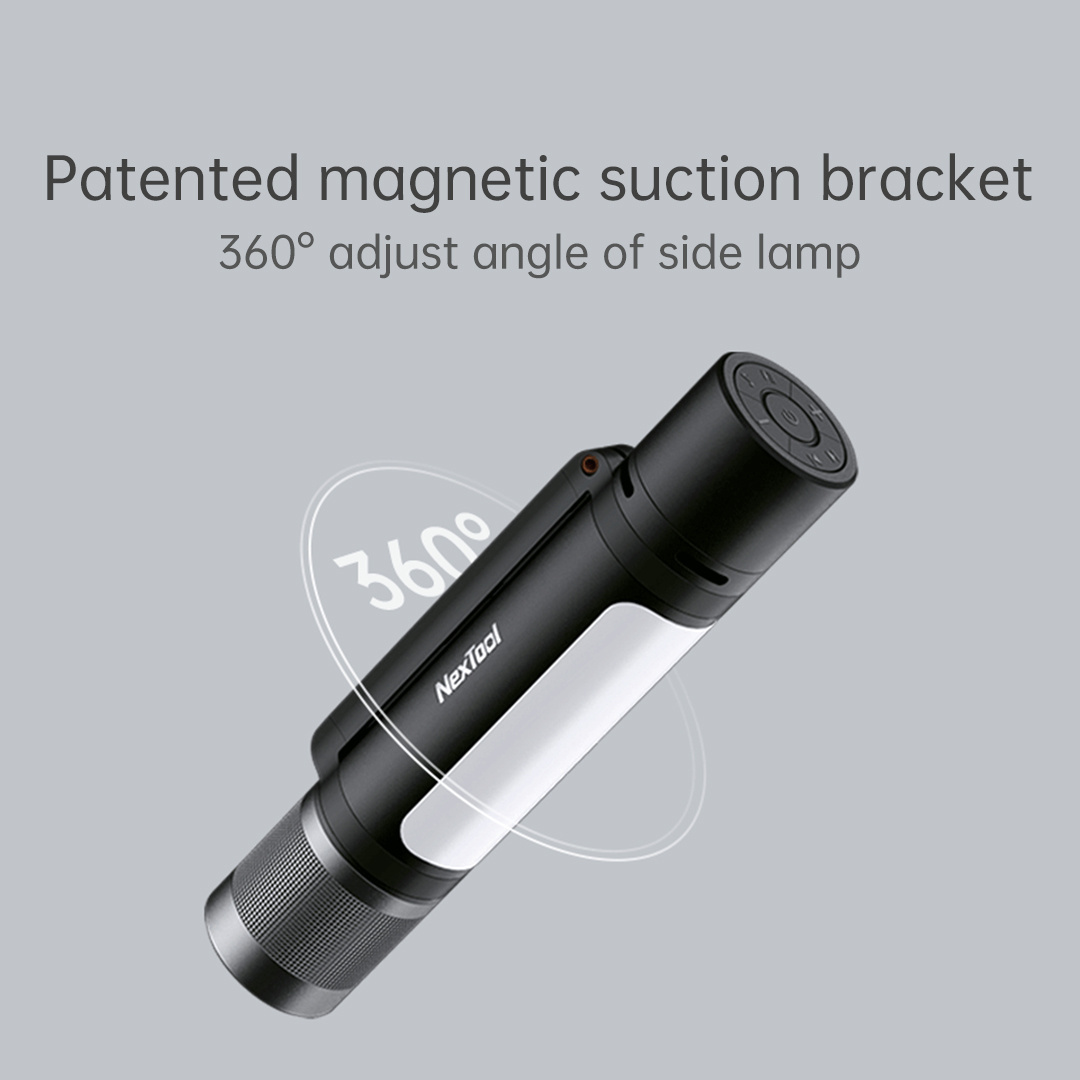 Nextool 4 Colors Flashlight, IPX4 Waterproof USB-C Speaker Lamp