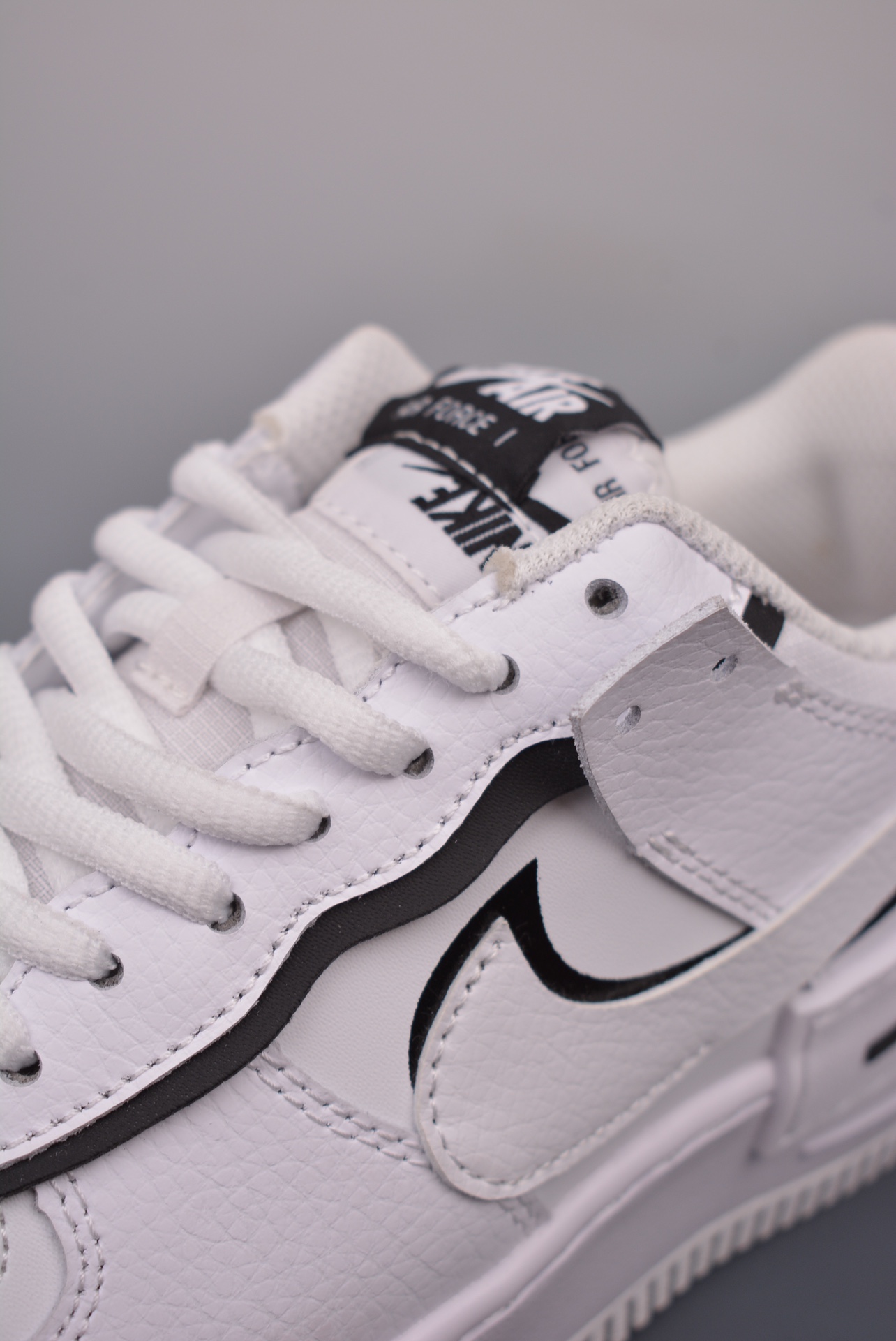 Nike Air Force 1 Low White Brown Snake Pattern CI0919-001