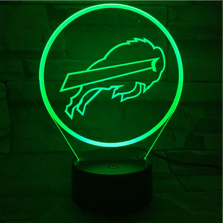 BUFFALO BILLS 3D LED LIGHT LAMP