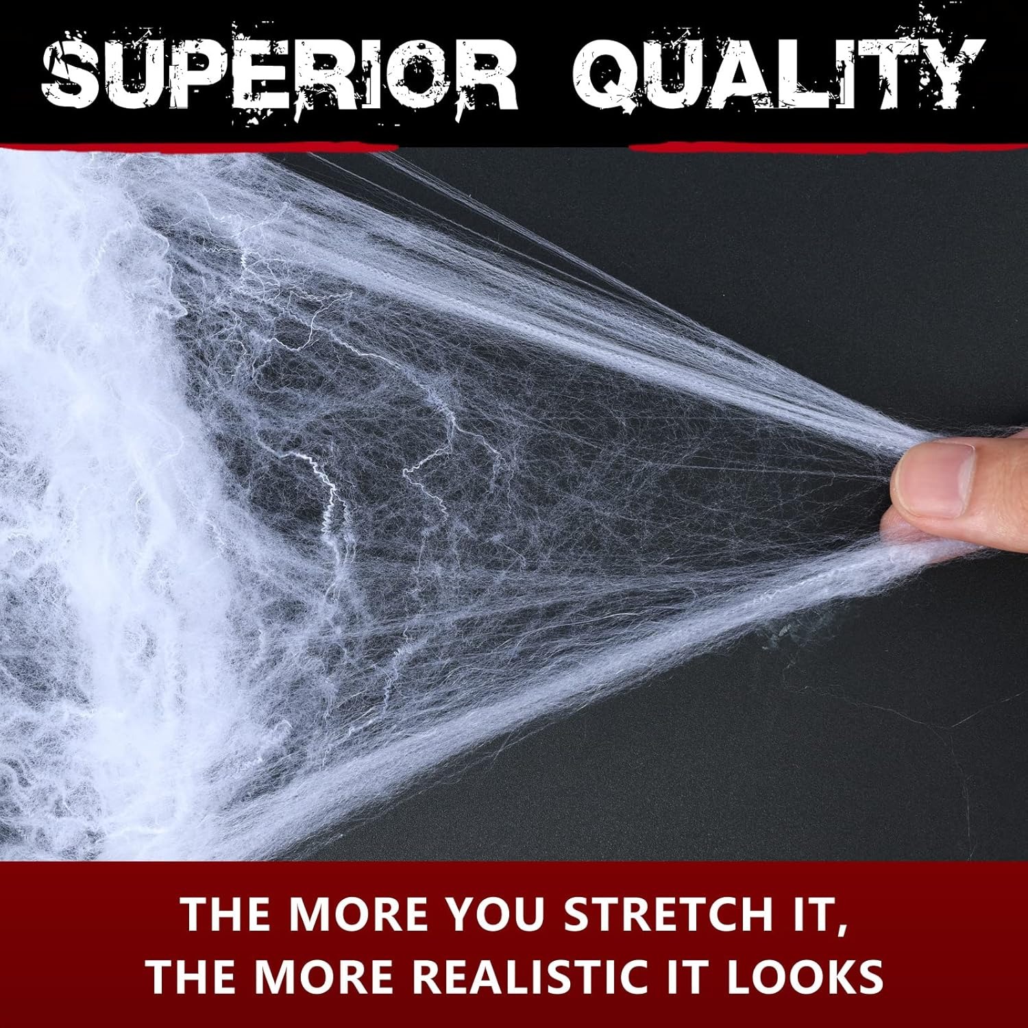 ✨Flash Sale✨Halloween Spider Web Decoration with 3 Spiders