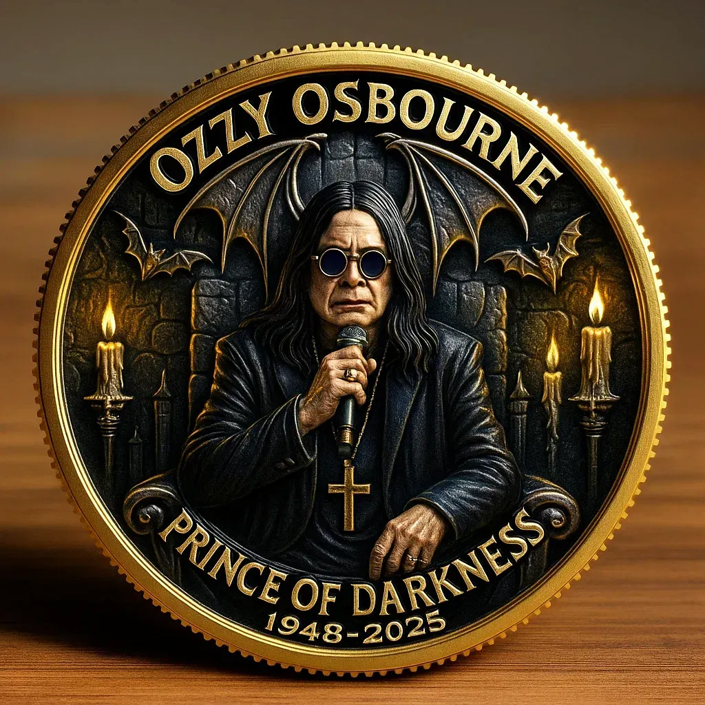 🔥Ozzy Osbourne Farewell Coin