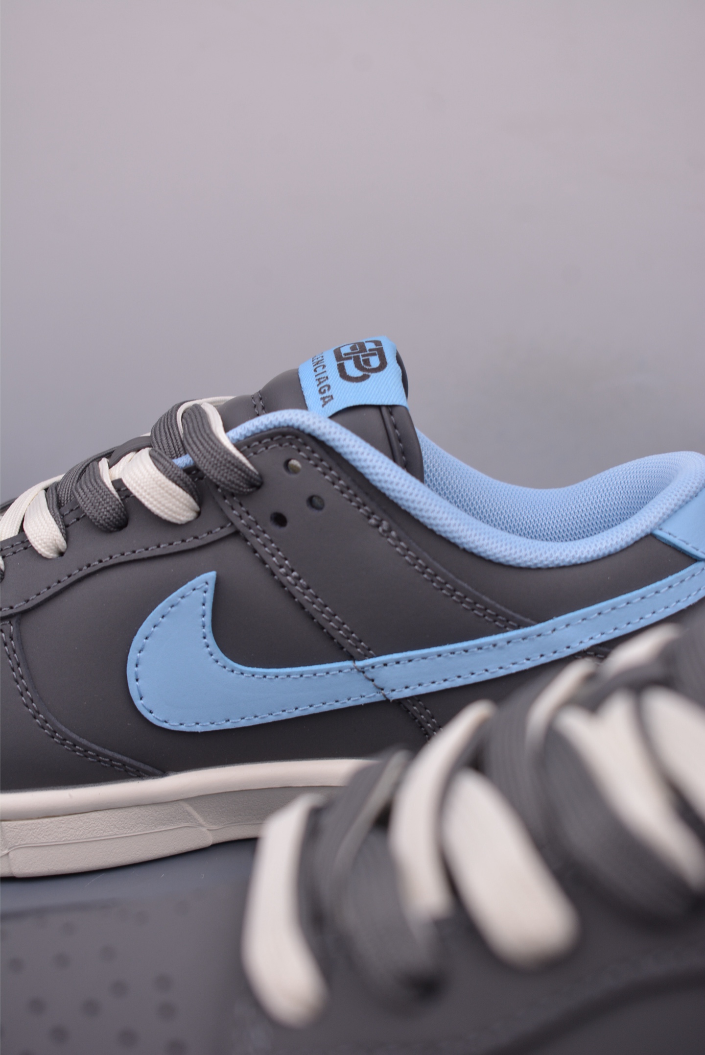 Balenciaga x Nike SB Dunk Low sneakers Gray Blue White FX1588-301
