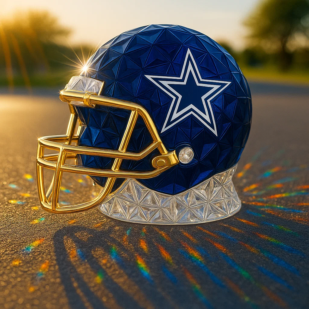Legends in Crystal: The NFL Helmet Sculpture Series