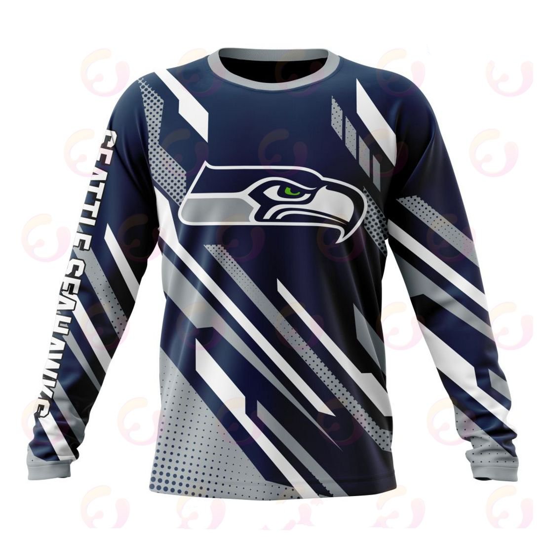 SEATTLE SEAHAWKS 3D HOODIE SPECIAL MOTOCROSS CONCEPT