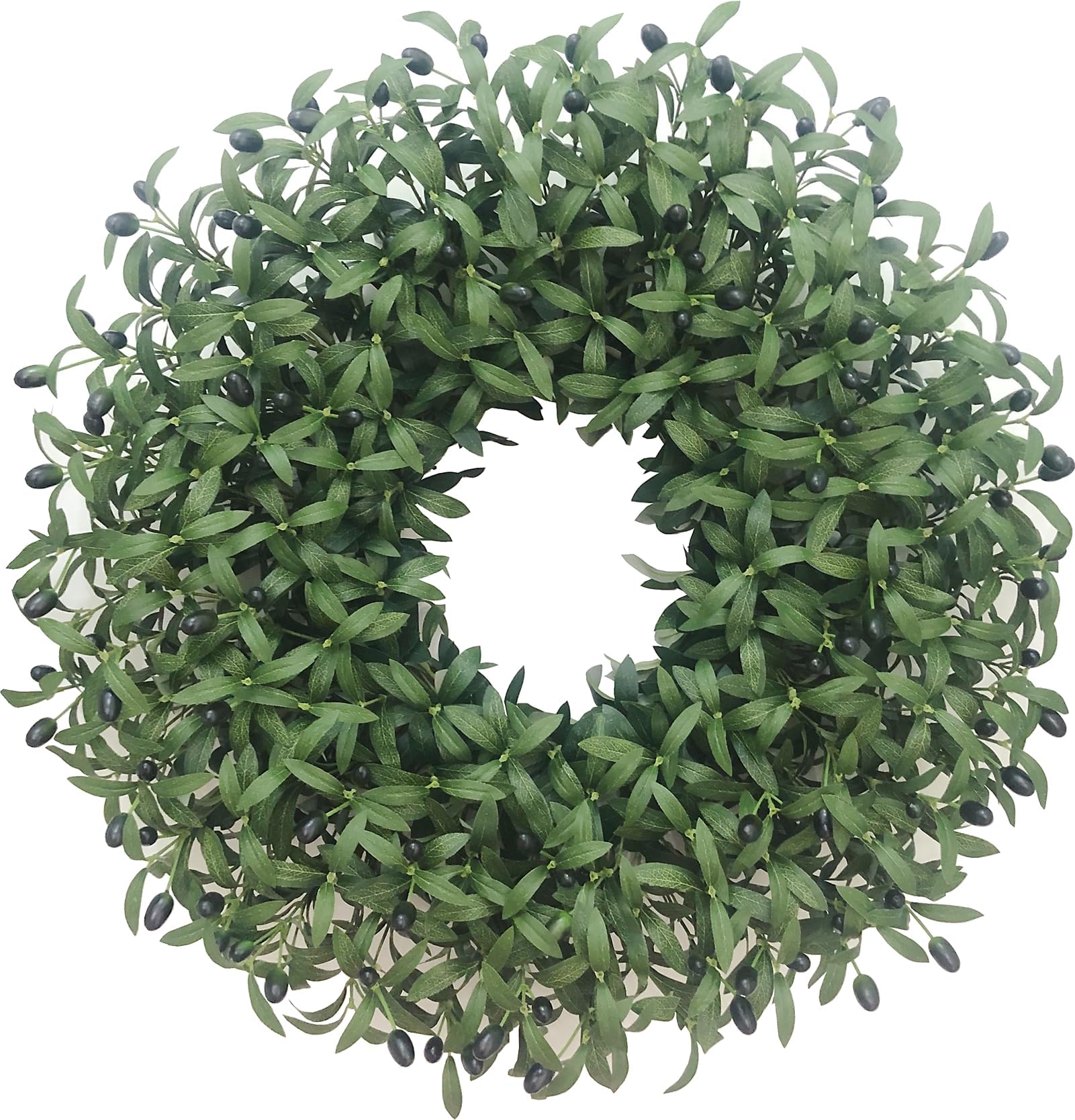 👍Last Day Promotion 60% OFF💥26-28 Inch Olive Wreaths for Front Door for All Seasons