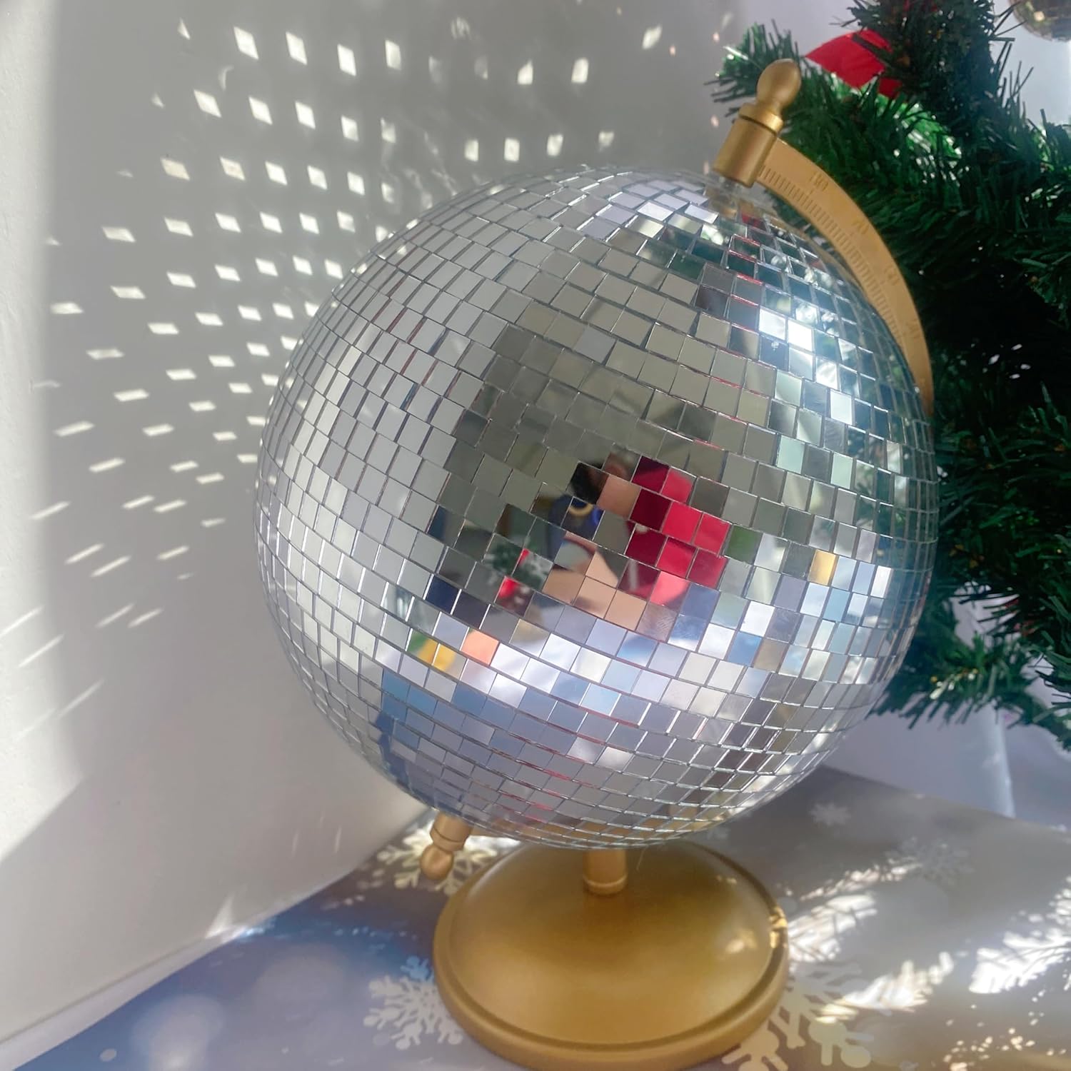 🔥ON SALE🔥Disco Ball Globe Home Decor Statues
