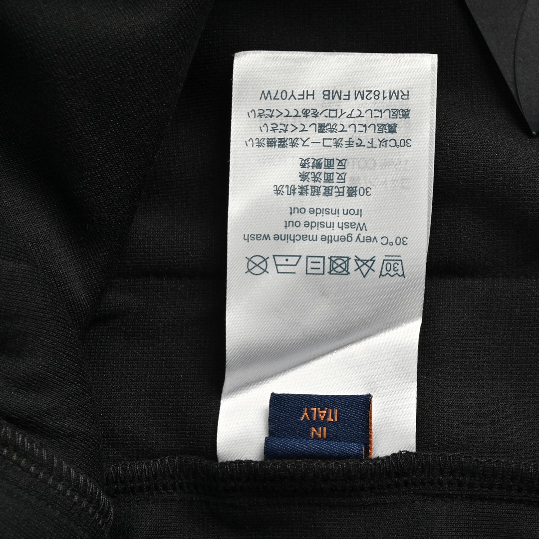 Louis Vuitton jacquard lettering side webbing suit trousers