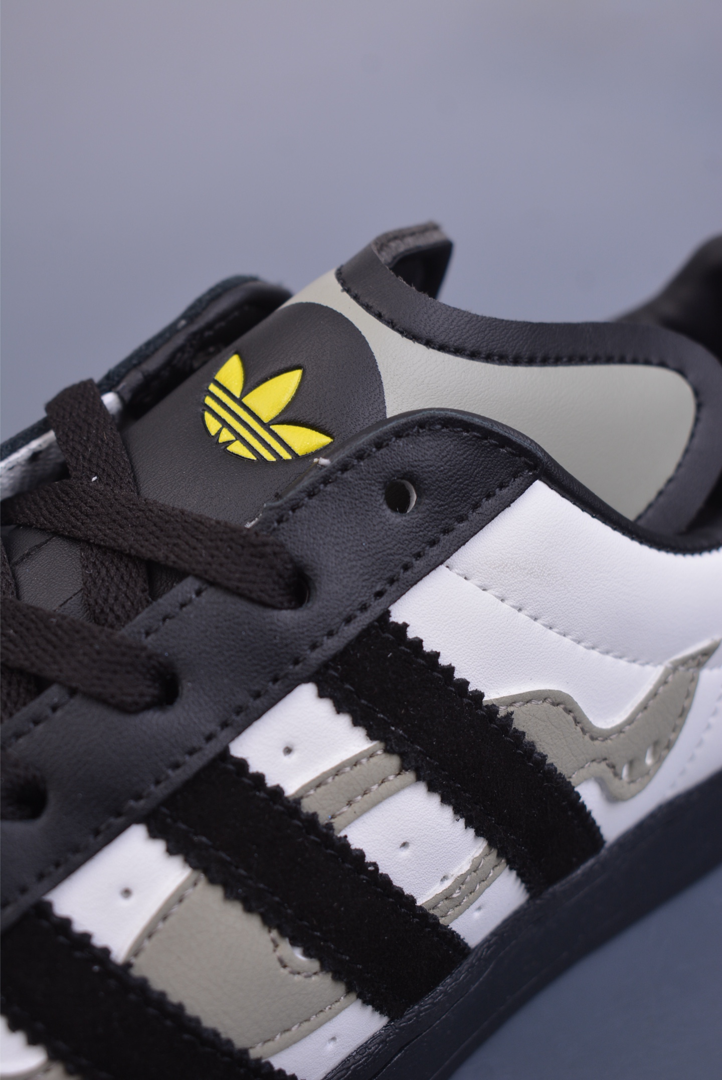 OFFGOD x Adidas Originals Superstar 82 Sneakers Black and White Camouflage Skull JQ8778