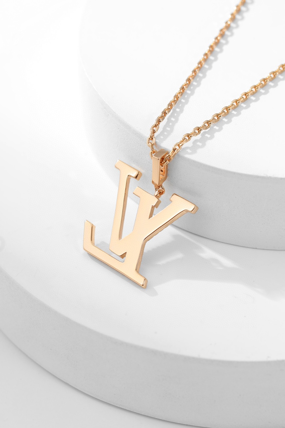 Louis Vuitton Alphabet Diamond Necklace