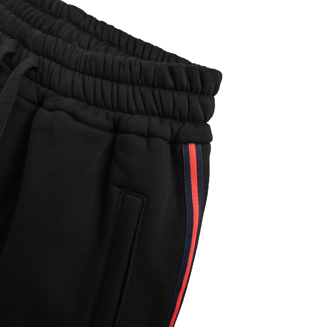Gucci Black Web Trousers Set