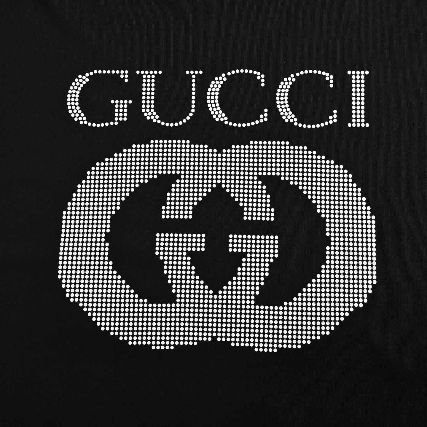 Gucci 24ss pixel double G print short sleeve