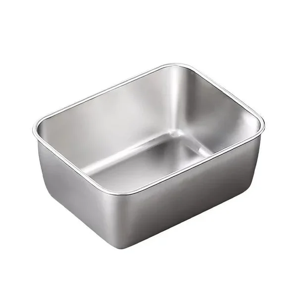 🔥Buy 2 Get 1 Free 🤩🎁 Stainless Steel Square Plate（With Lid）