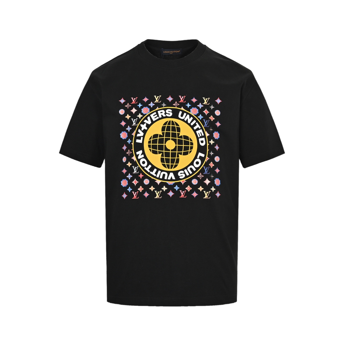 Louis Vuitton 25ss printed logo short sleeves