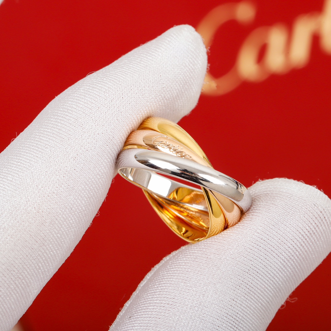 Cartier 3-ring ring