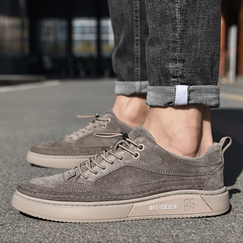 Vinthentic Donnio Men's Leather Sneakers