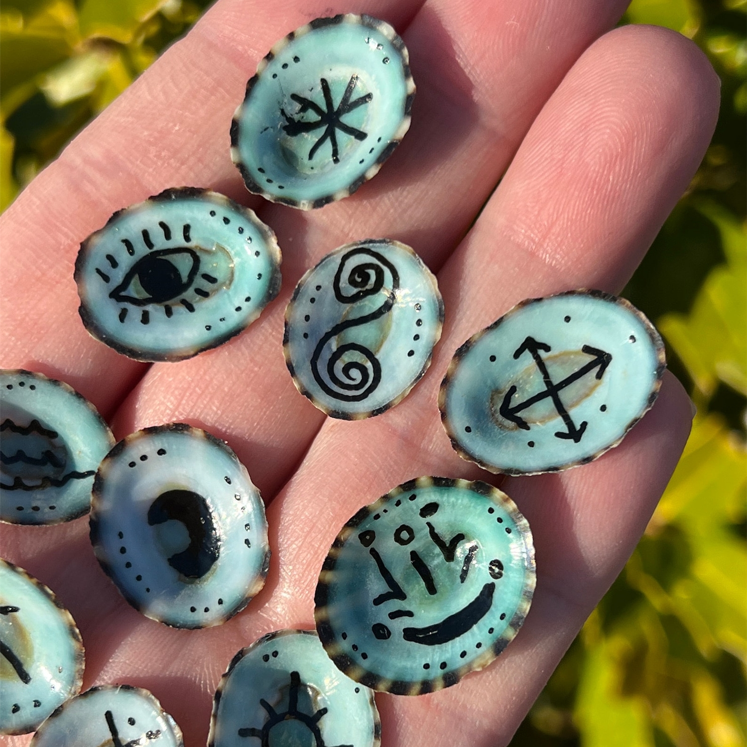 LIMITED EDITION Sea Magick 13 Witches Runes Set