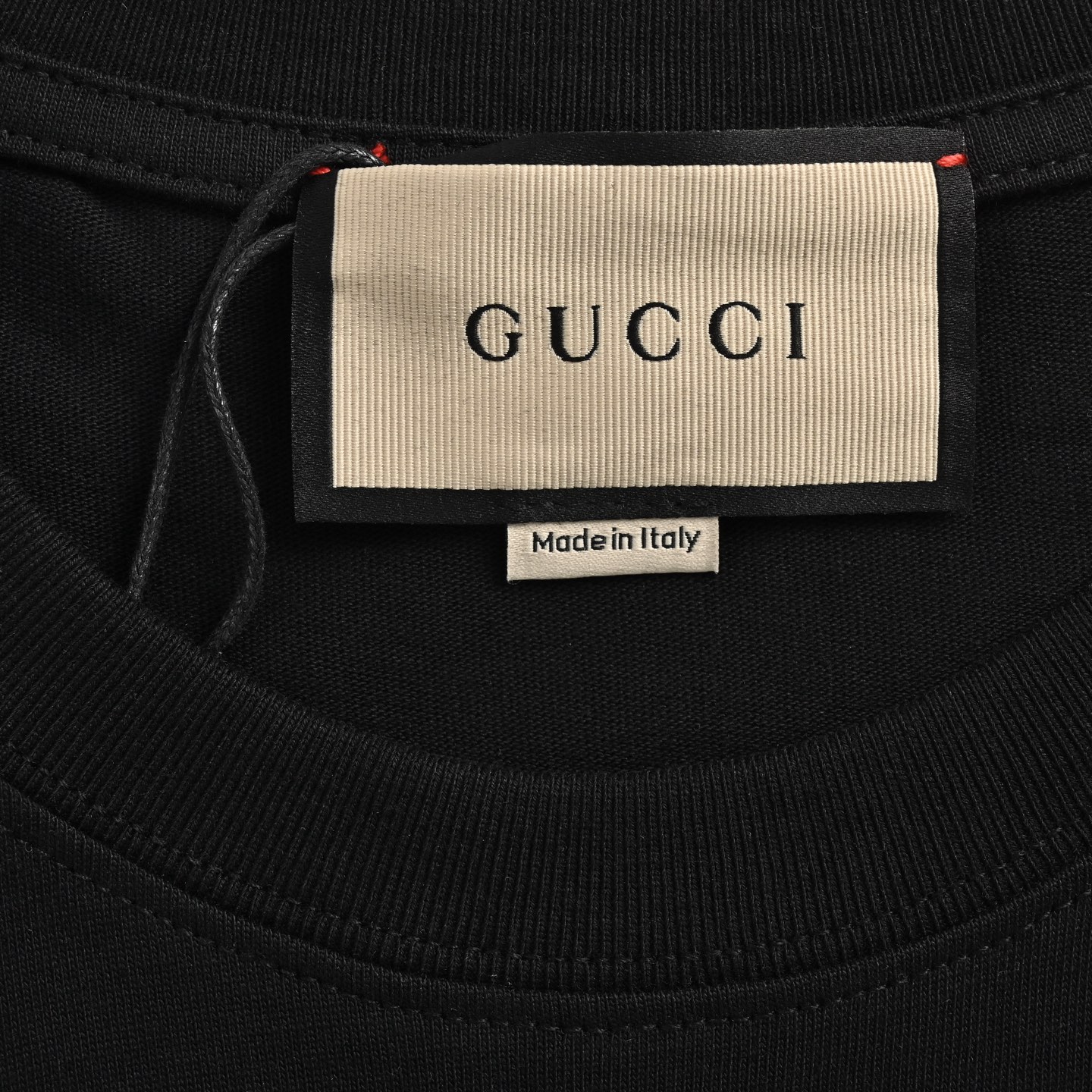 Gucci 25ss Double G flocked short sleeve