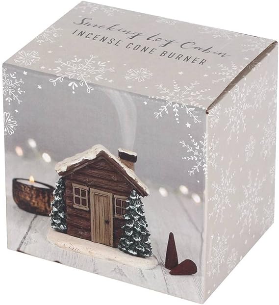 Log Cabin Incense Burner
