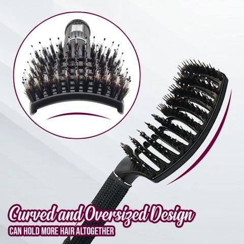 2024 New Year Hot Sale Bristle Nylon Hairbrush
