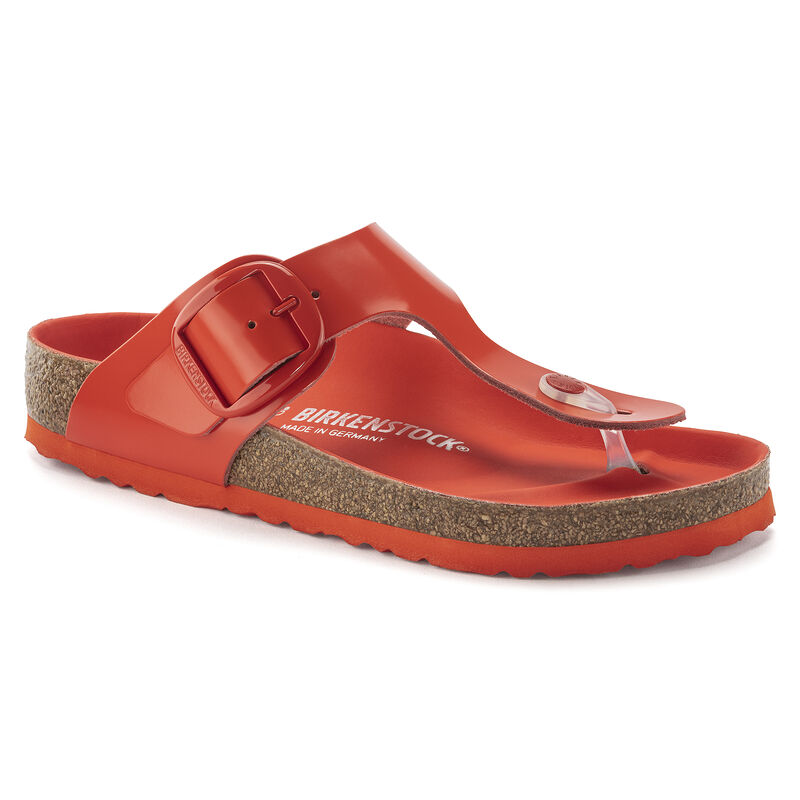 Gizeh Big Buckle Natural Leather Patent B-41448