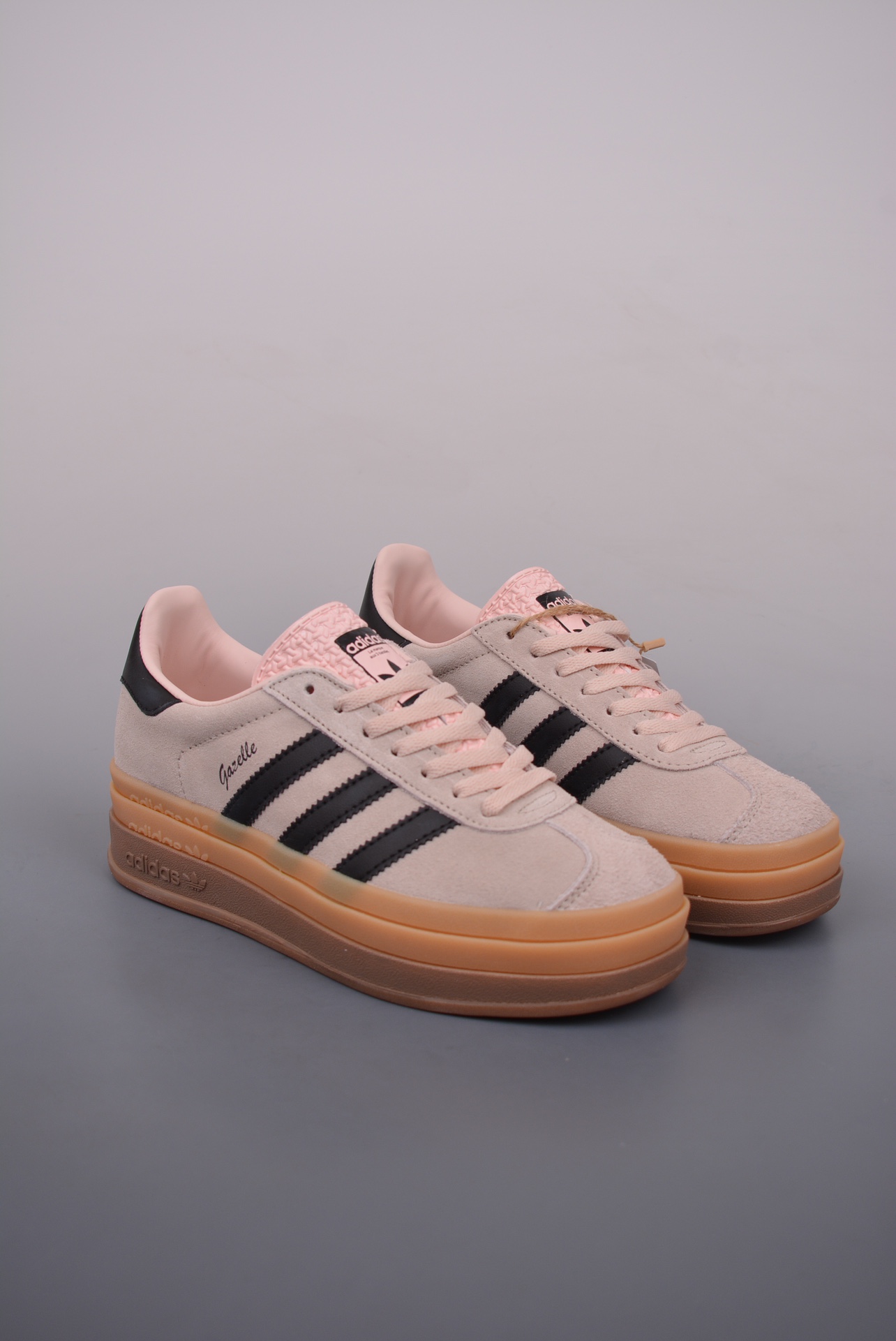 Adidas Originals Gazelle Bold pink and black IE0429