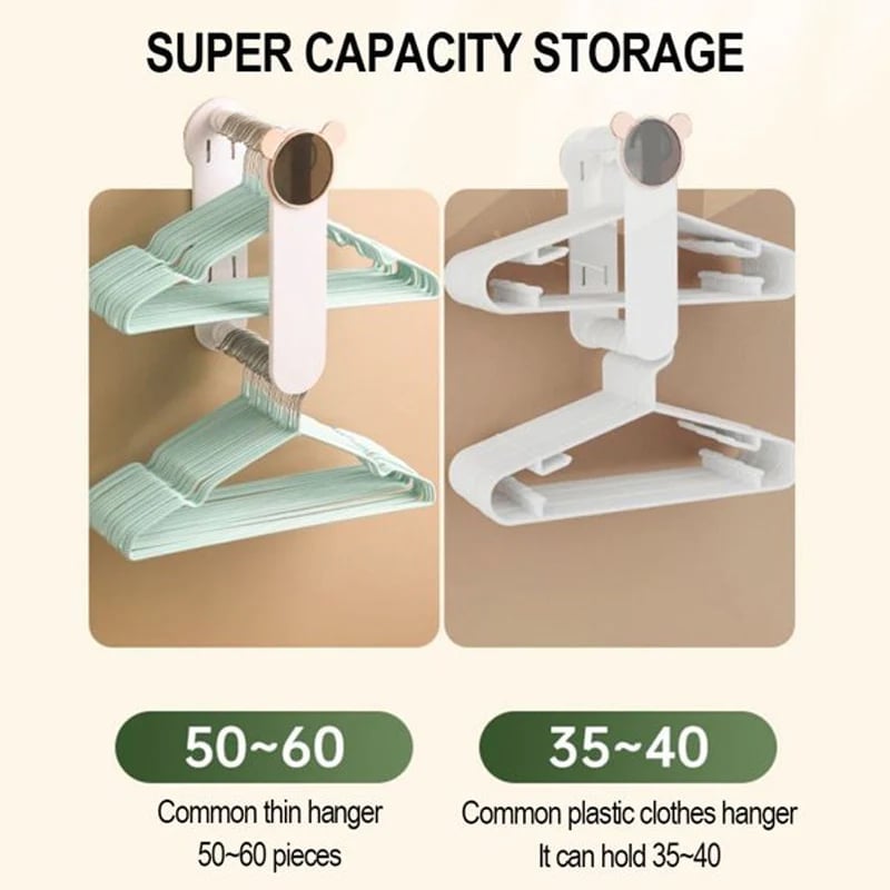 No-Punch Expandable Hanger Organizer