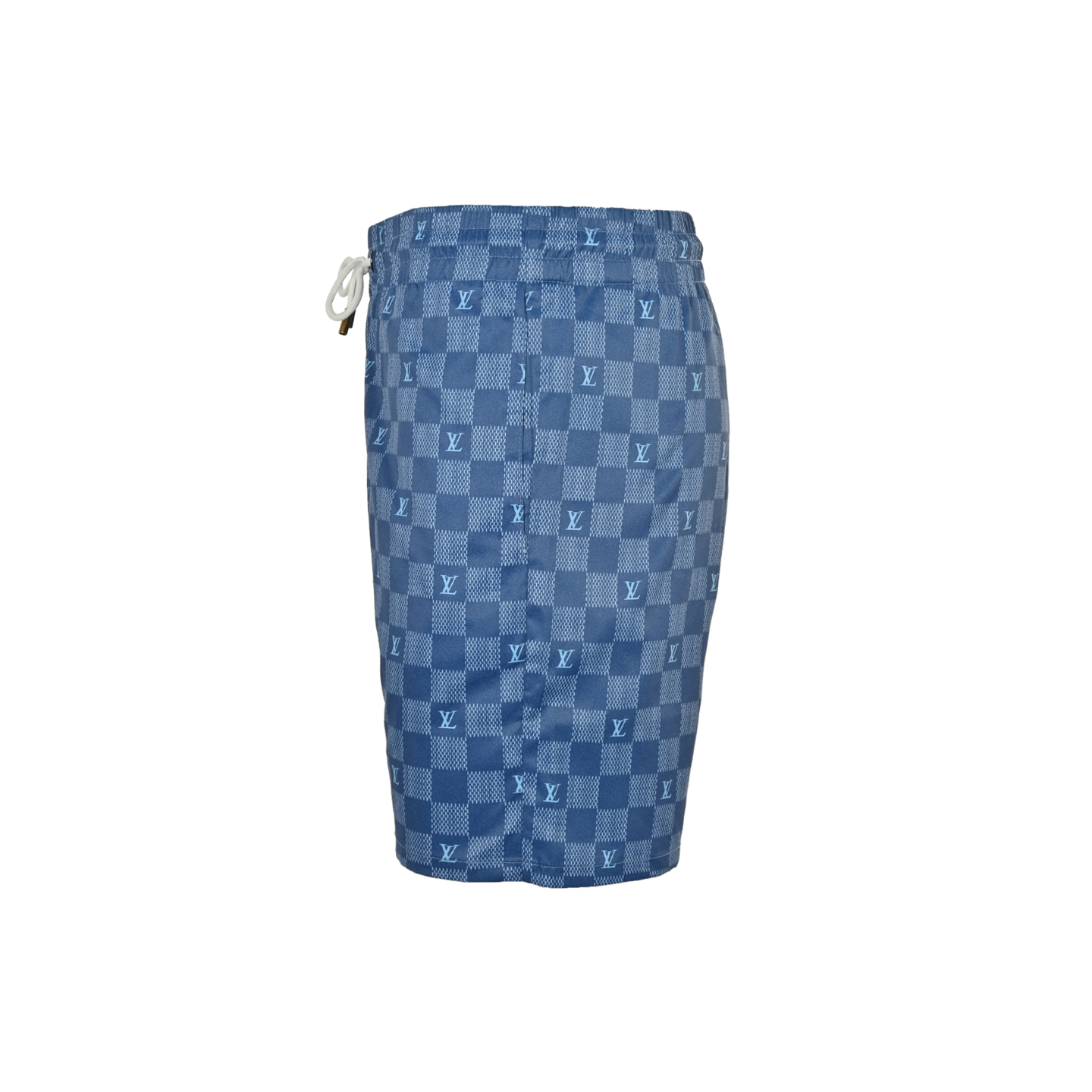Louis Vuitton 25ss Checkerboard Print Monogram Beach Shorts