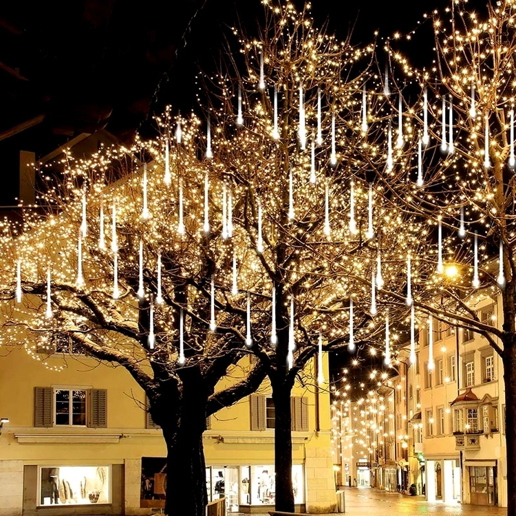 🔥45% OFF Last Day Sale--🎄Snow Fall LED Lights--BUY 10 GET 8 FREE & FREE SHIPPING
