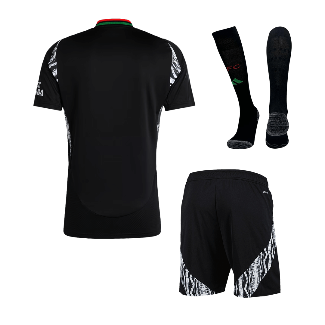 Arsenal Away Football Shirt Kit (Shirt + Shorts + Socks) 2024/25