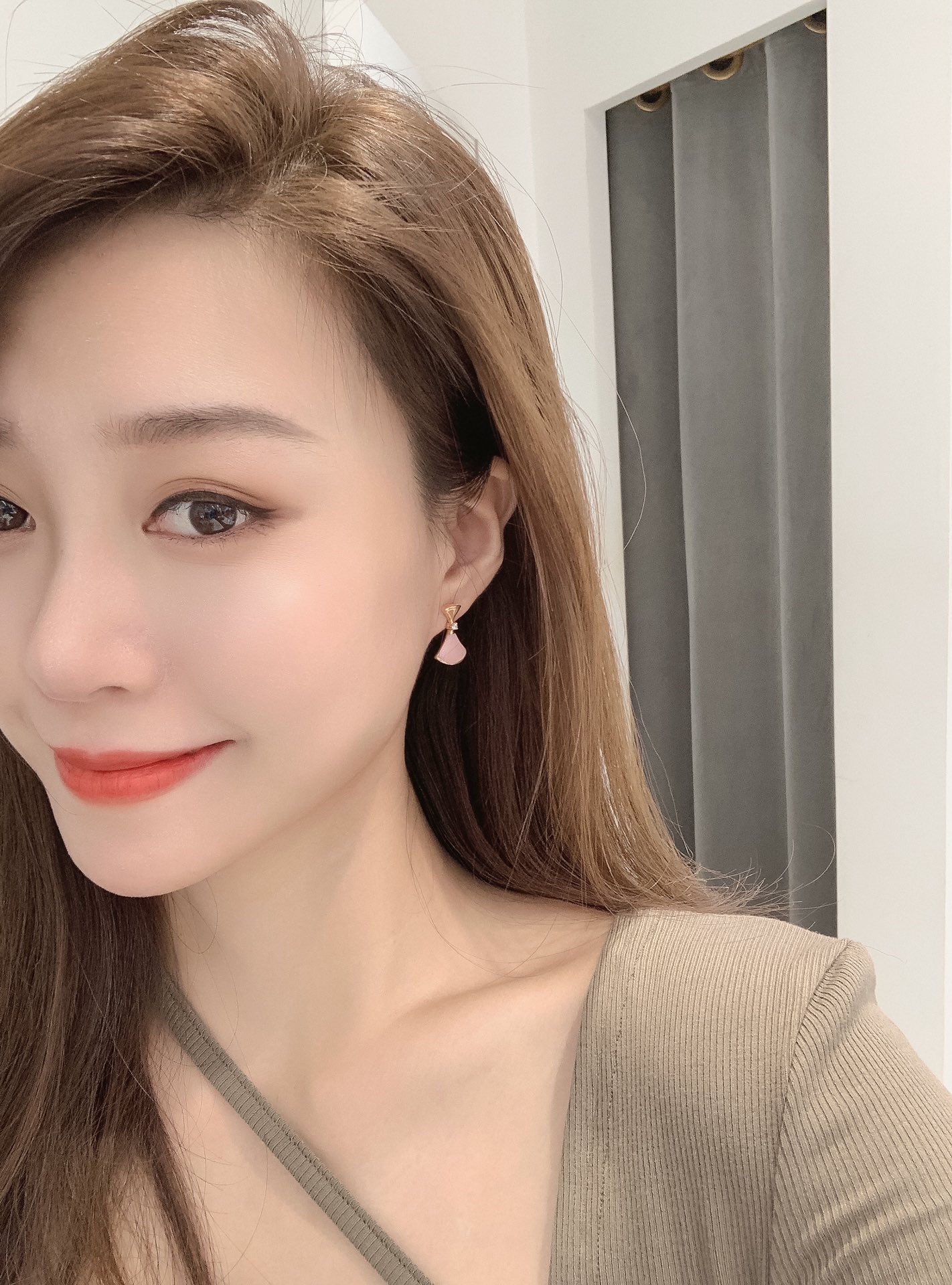 Bulgari fan earrings