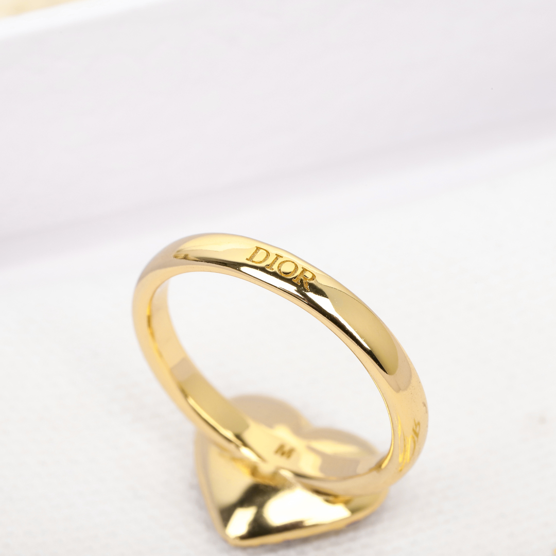 Dior Limited Edition Hollow Heart Ring