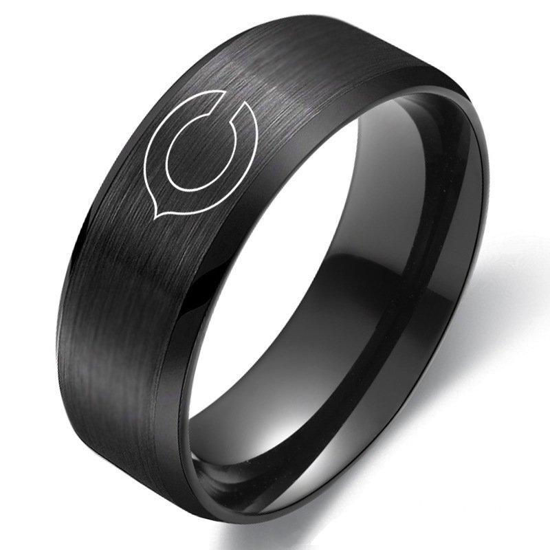 LIMITED EDITION CHICAGO BEARS TITANIUM STEEL RING