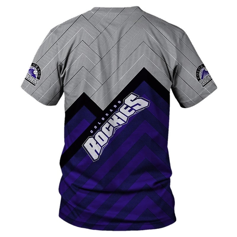 COLORADO ROCKIES 3D HOODIES CR002
