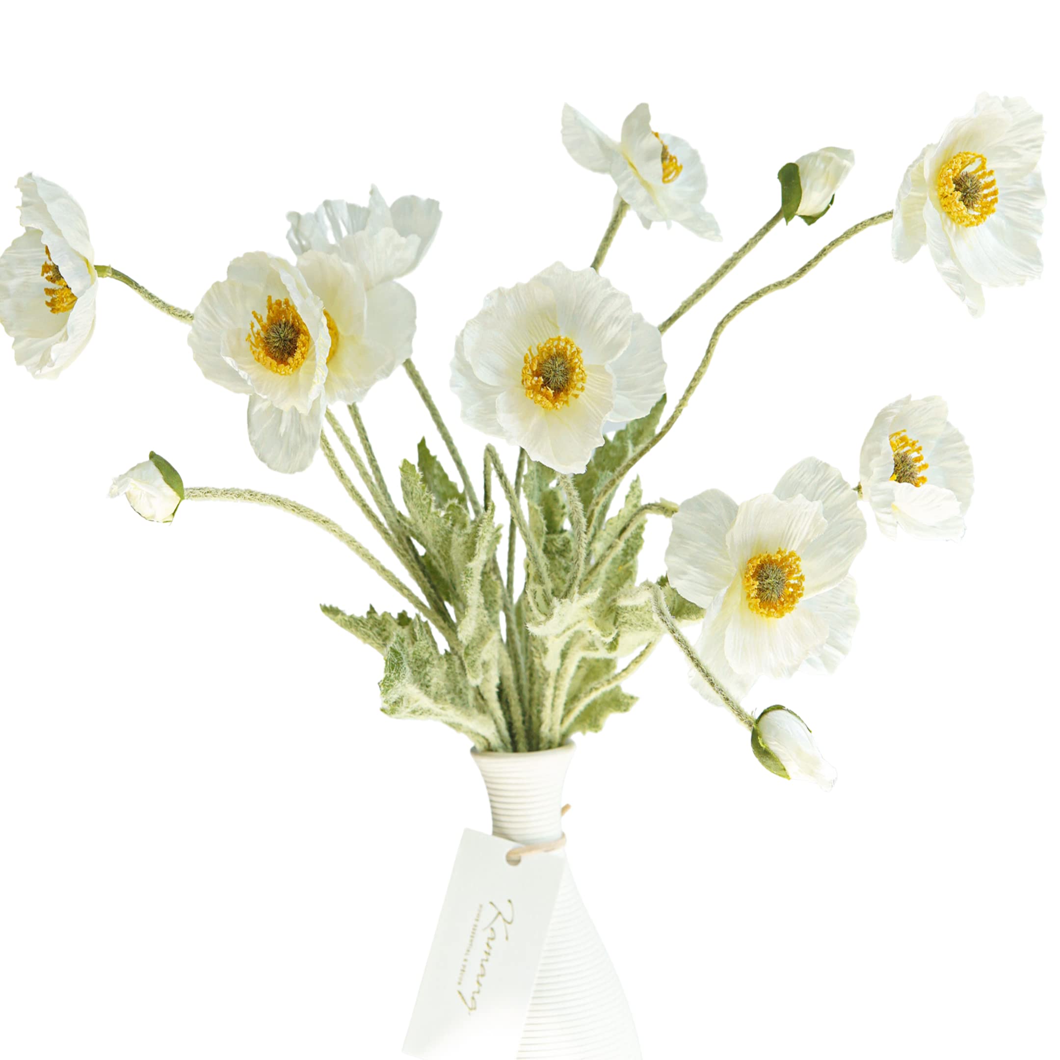 🔥Last Day 50% OFF🔥Artificial Poppy Silk Flowers for Home Decor, Wedding Bouquet(Set of 5 stems)📦BUY 2SETS GET 10% OFF & FREE SHIPPING NOW