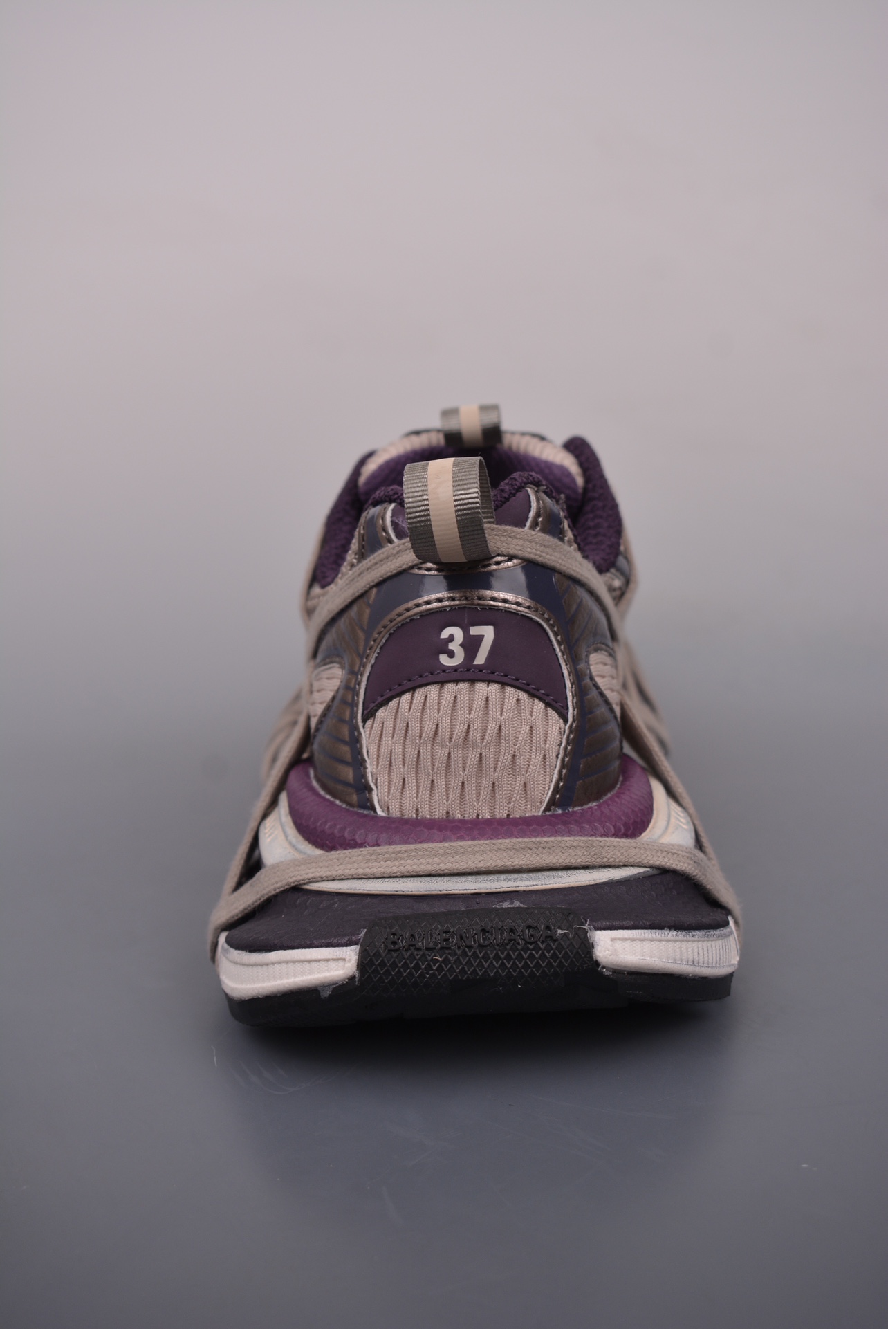BALENCIAGA 3XL Extreme Lace Sneakers gray purple