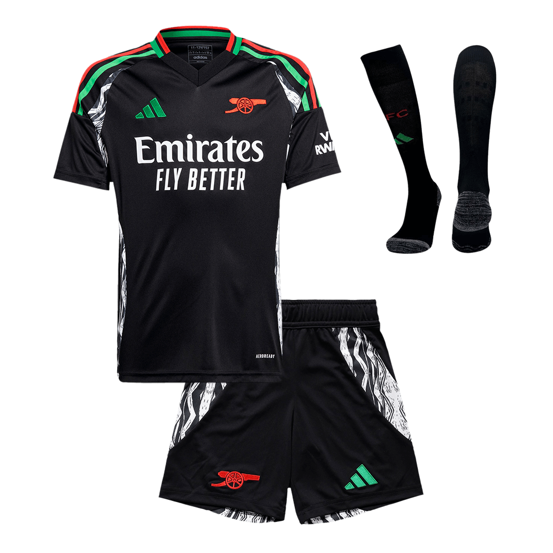 Arsenal Away Kids Football Jersey (Shirt+Shorts+Socks) 2024/25