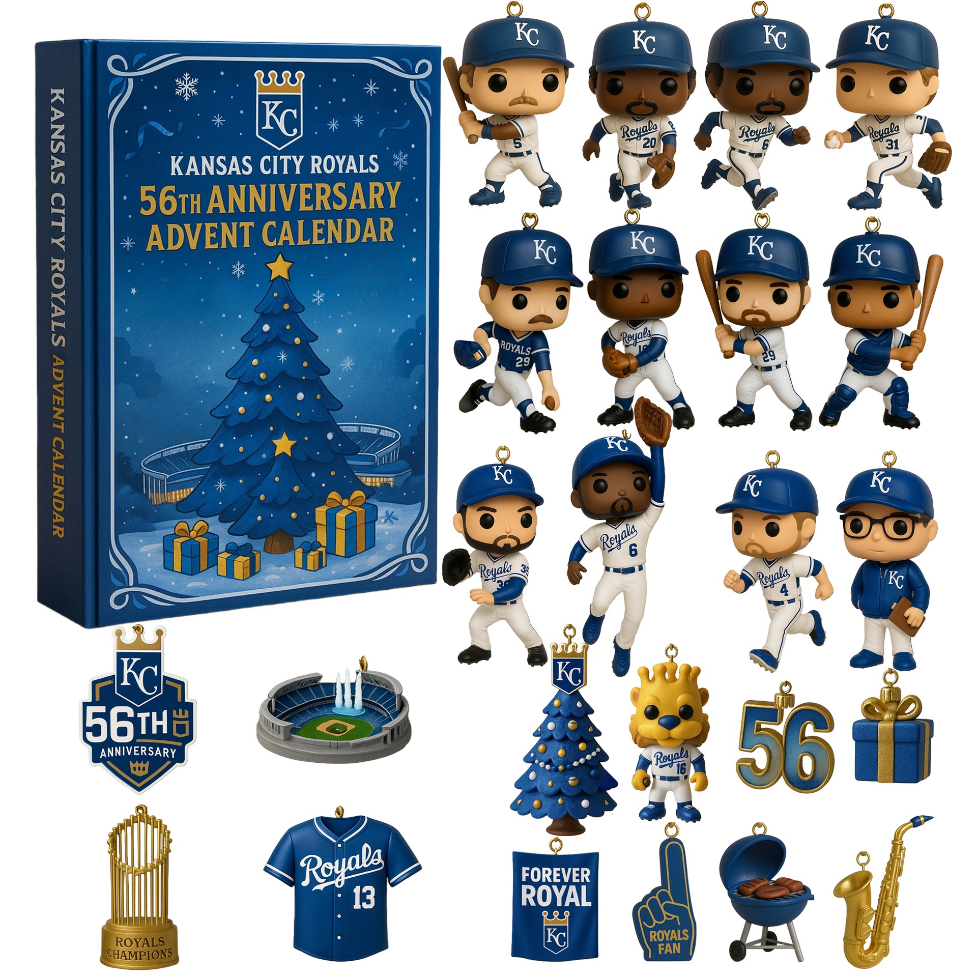Kansas City Royals 56th Anniversary Advent Calendar
