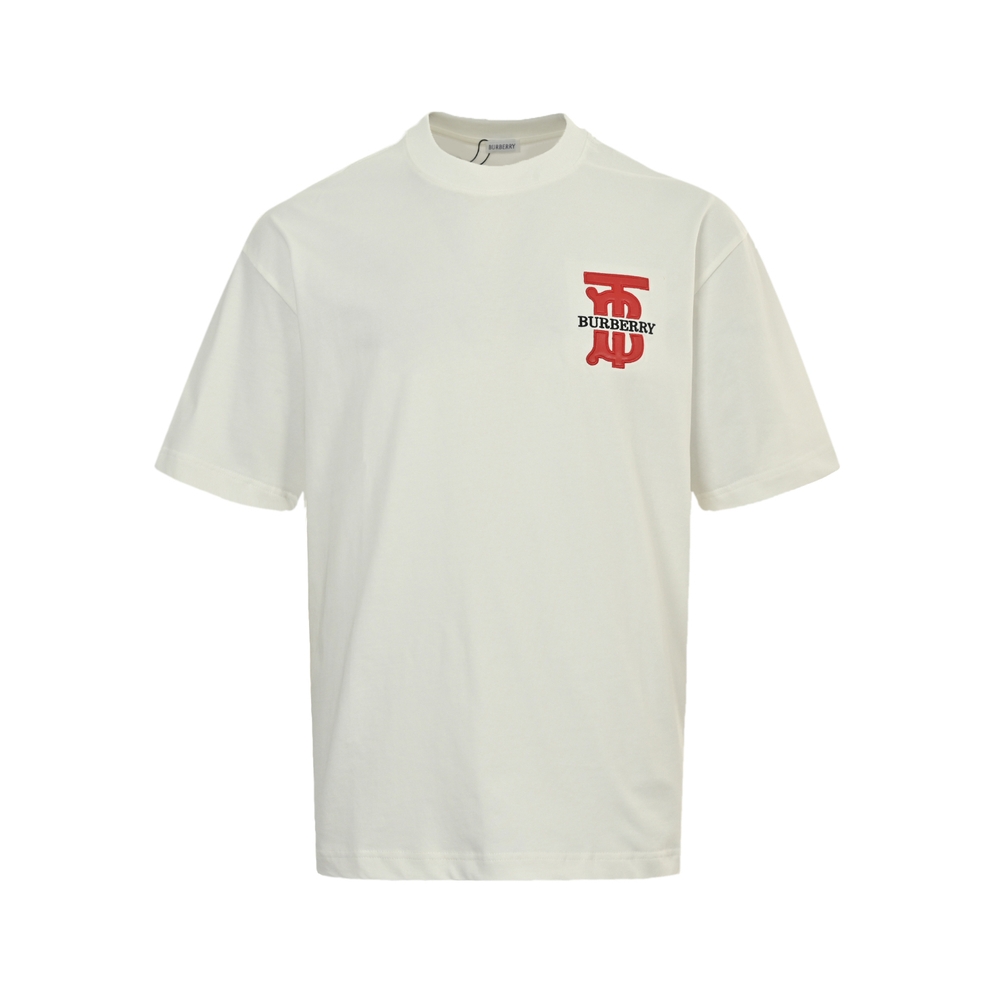 Burberry 25ss chest patch embroidered short sleeves