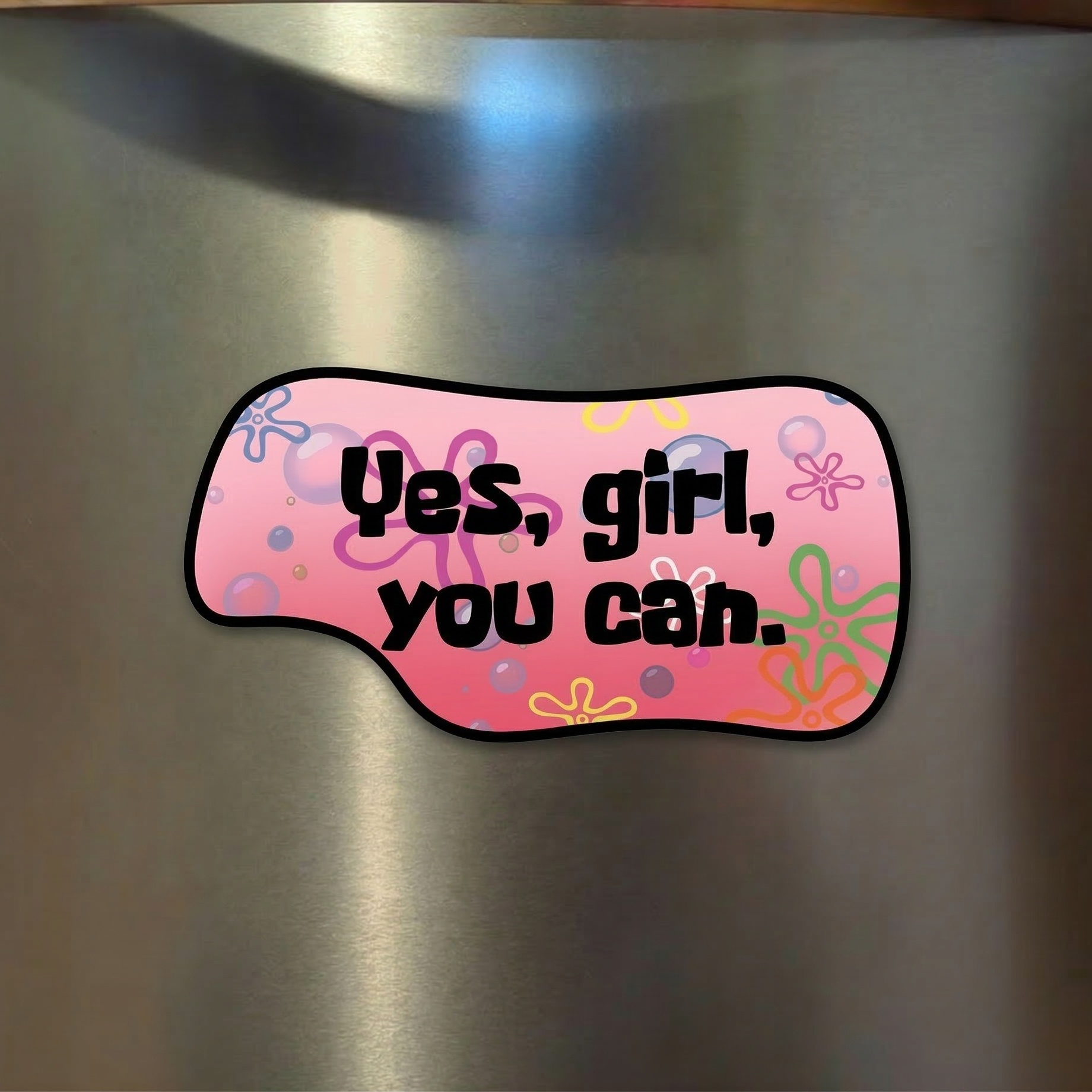 Bikini Bottom Inspirational Fridge Magnet❣️