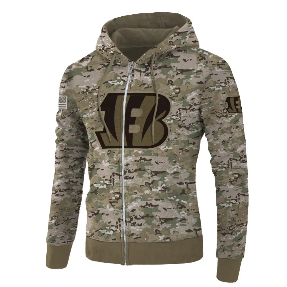 CINCINNATI BENGALS 3D HOODIE CB006