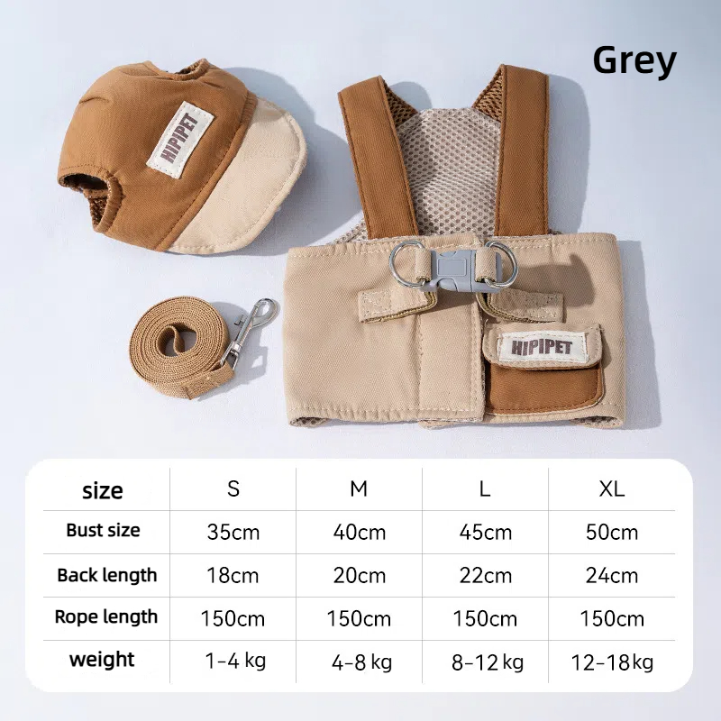 🐶🐾Fashionable dog spring and summer outdoor suit（Unleash Your Pup's Style!）